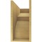 Ekena Millwork 10"W x 30"D x 20"H Classic Monterey Rough Cedar Woodgrain TimberThane Corbel, Primed Tan CORUR10X30X20MONRCPR - alternate 6